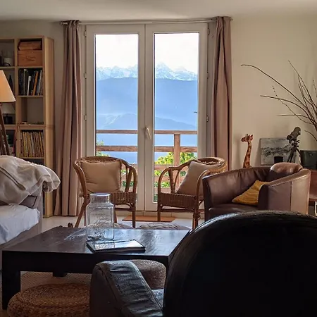 Maison Familiale En Montagne Avec Vue Merveilleuse Sur Le Massif De Belledonne